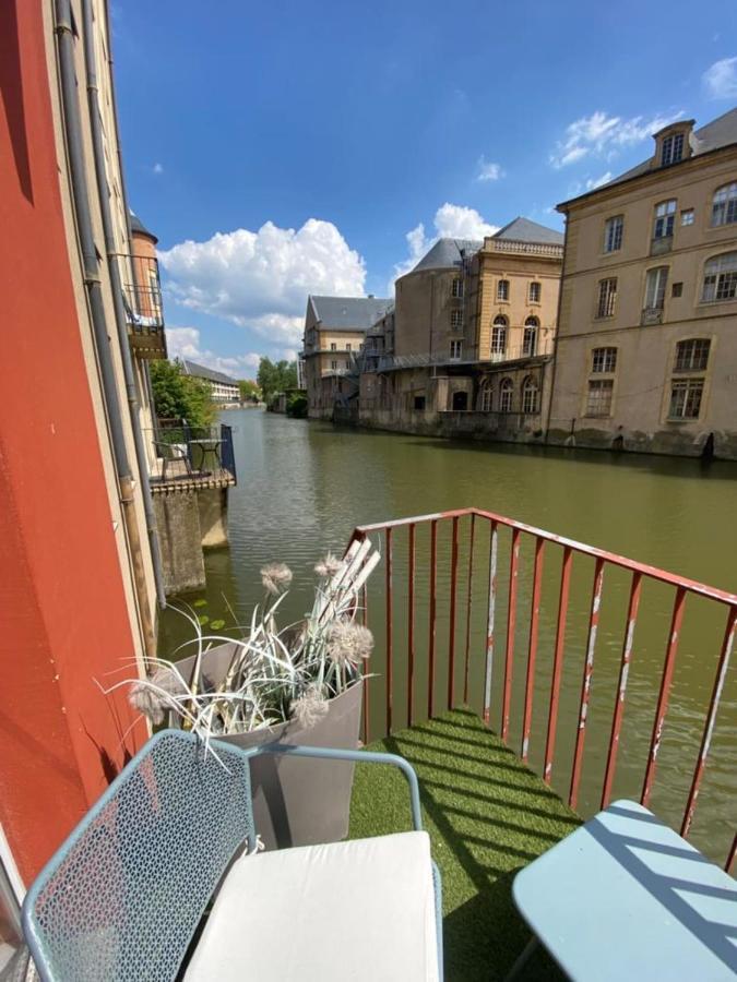 Romantique "Comme A Venise" Au Bord De L'Eau Avec Parking ميتز المظهر الخارجي الصورة
